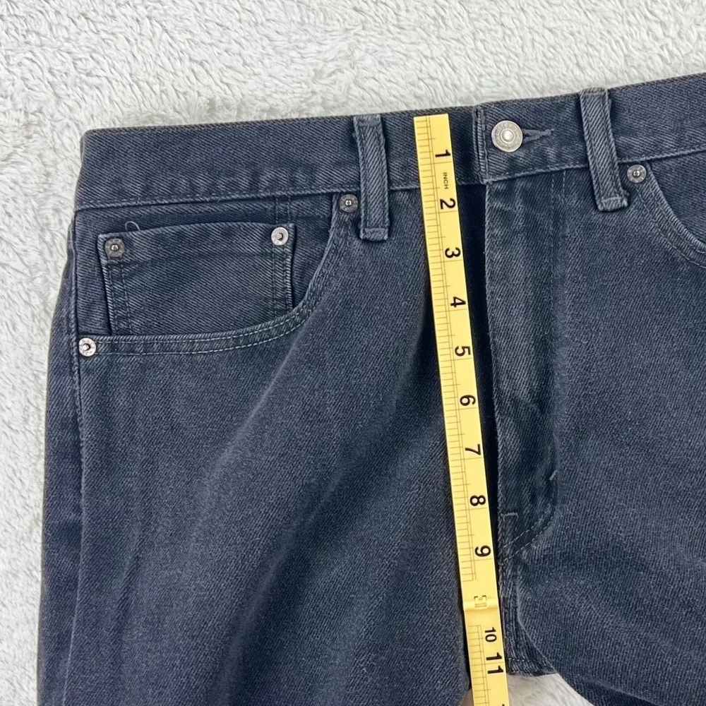 Levi's 505 Straight Fit Men's 36 Black Denim 36x32 Jeans‎ Classic Levis